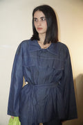 Coordinato Kimono in Denim con Cintura Giacca